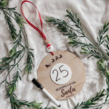 Santa Countdown Calendar