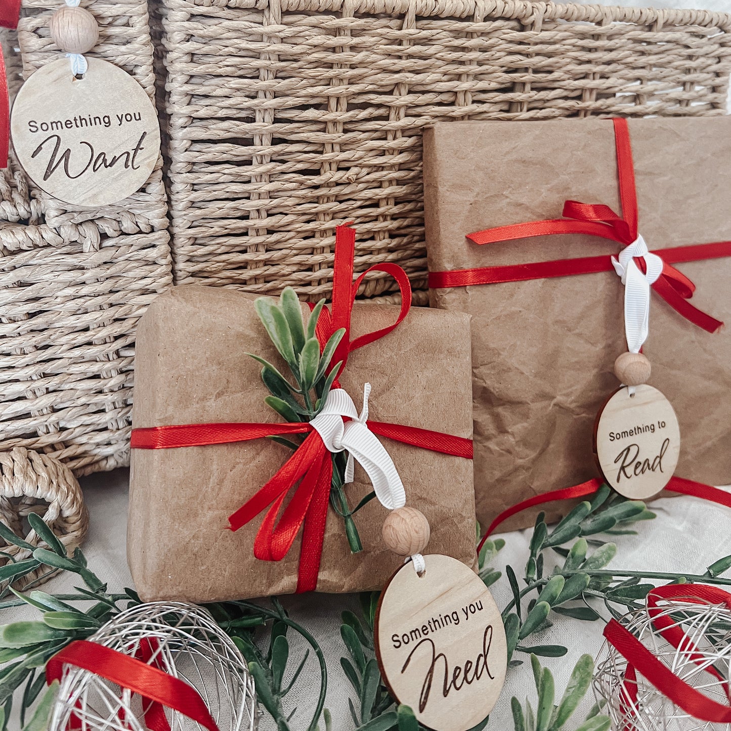 Wooden Mindful Gift Tags
