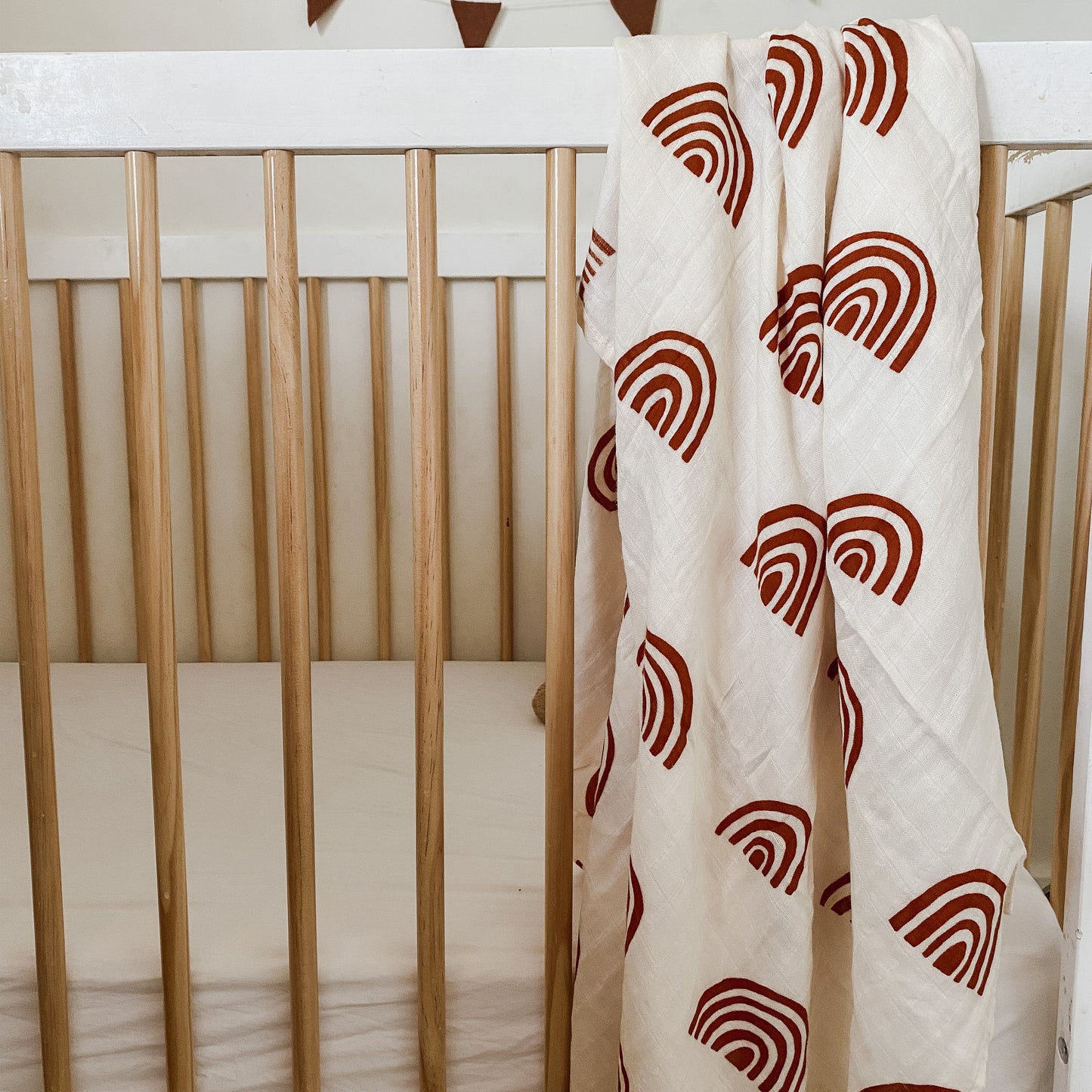 Bamboo + Cotton Blend Baby Swaddle