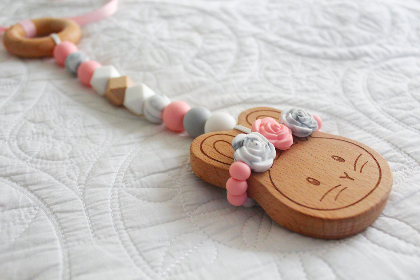 Blossom Bunny Pram Toy