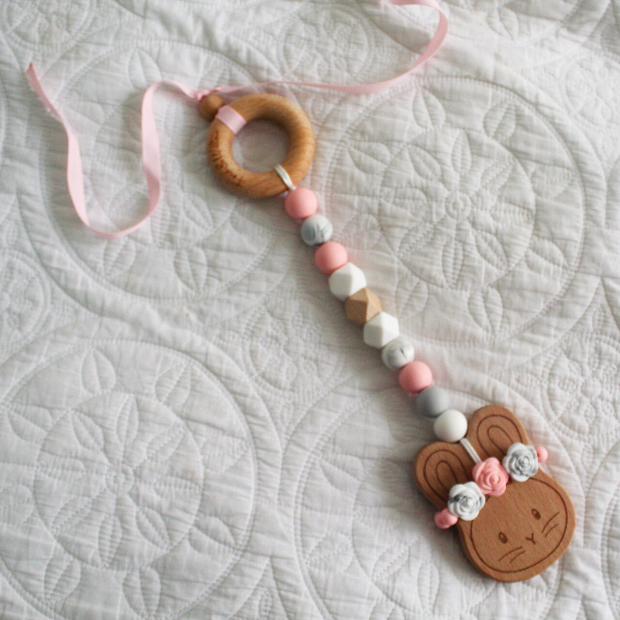 Blossom Bunny Pram Toy