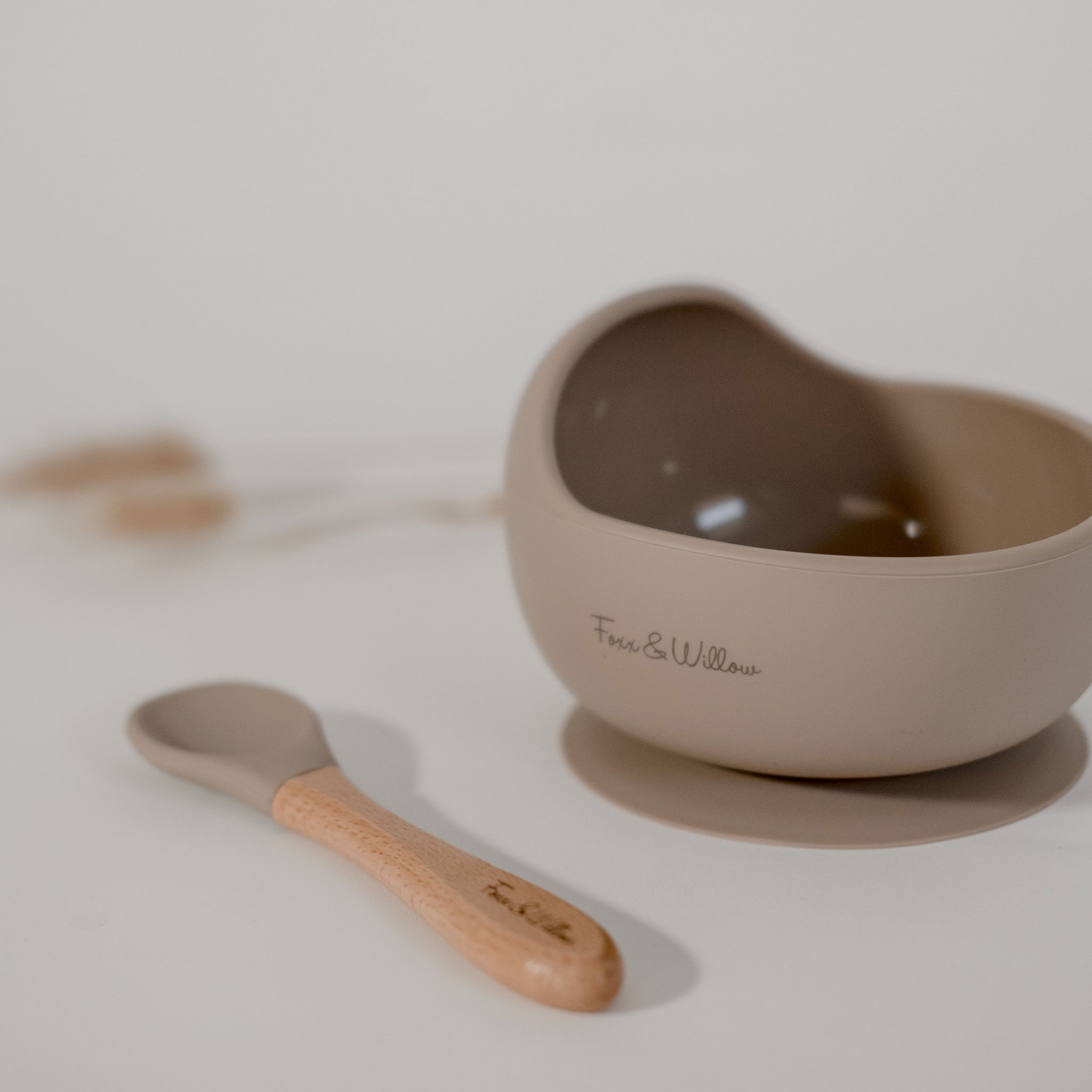 Silicone Bowl +Spoon - Feed Well Co.