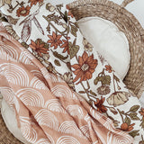 Bamboo + Cotton Blend Baby Swaddle