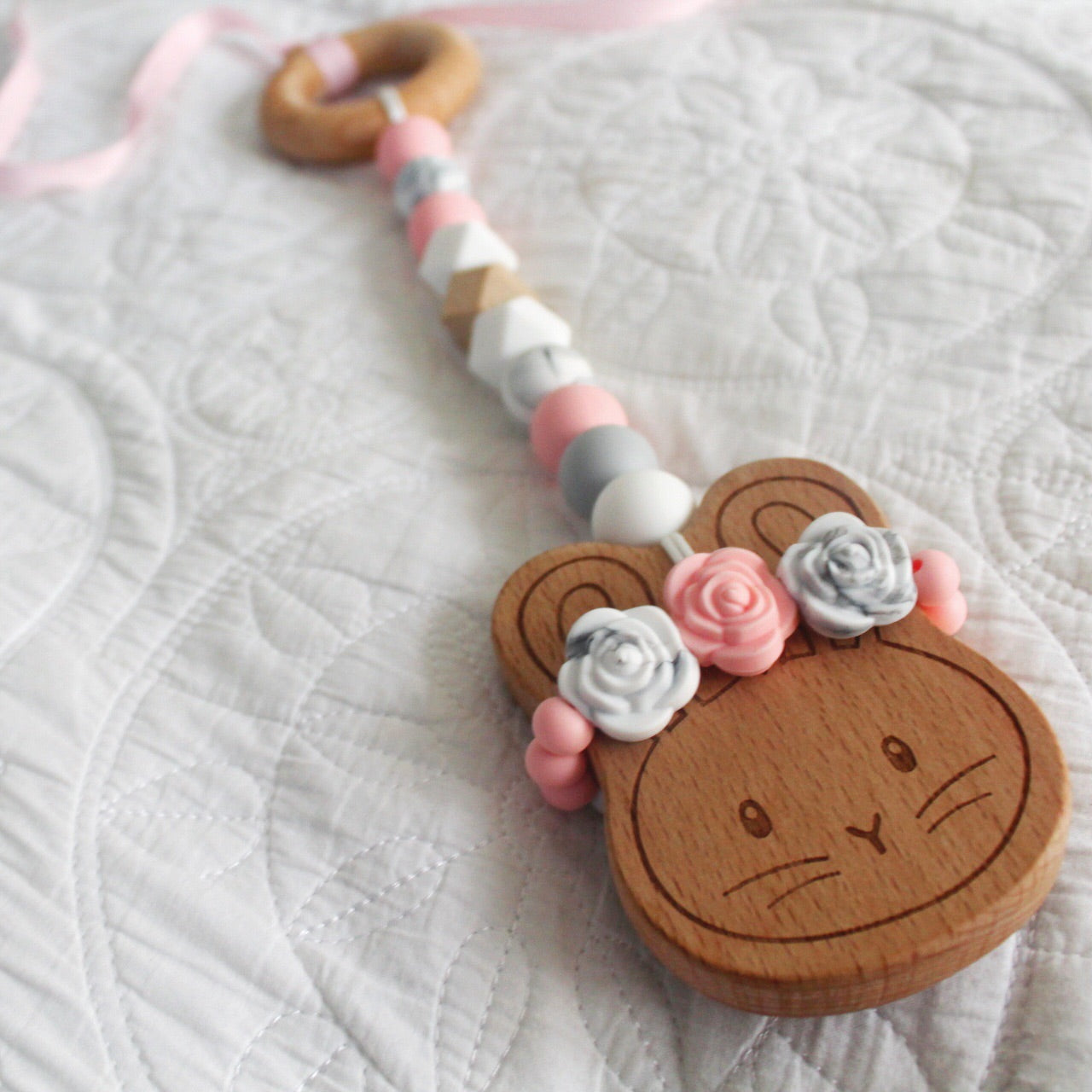 Blossom Bunny Pram Toy