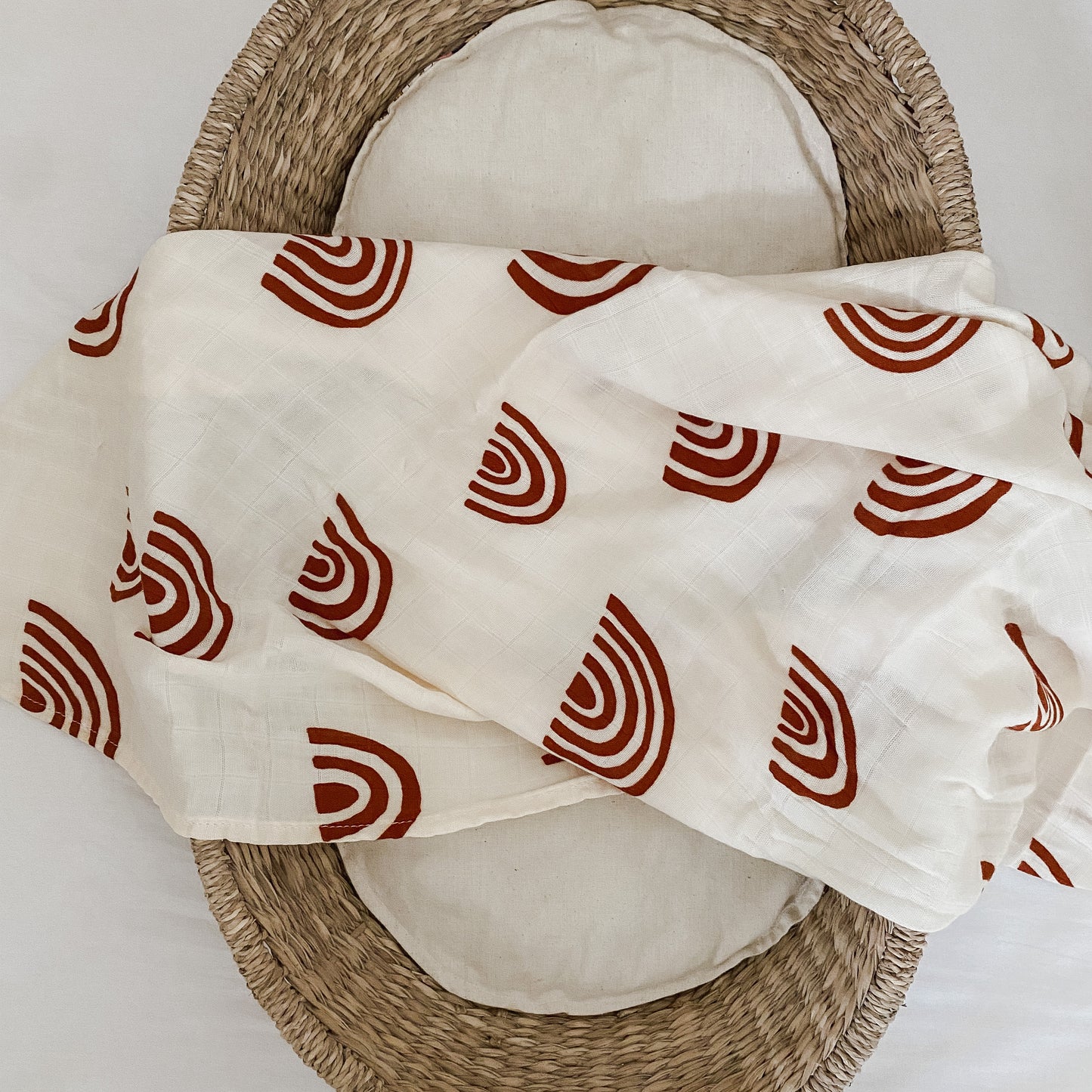 Bamboo + Cotton Blend Baby Swaddle
