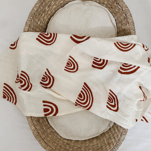 Bamboo + Cotton Blend Baby Swaddle
