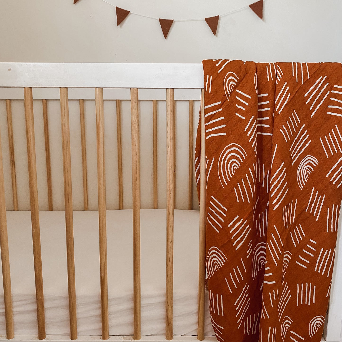 Bamboo + Cotton Blend Baby Swaddle