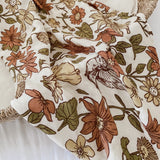 Bamboo + Cotton Blend Baby Swaddle
